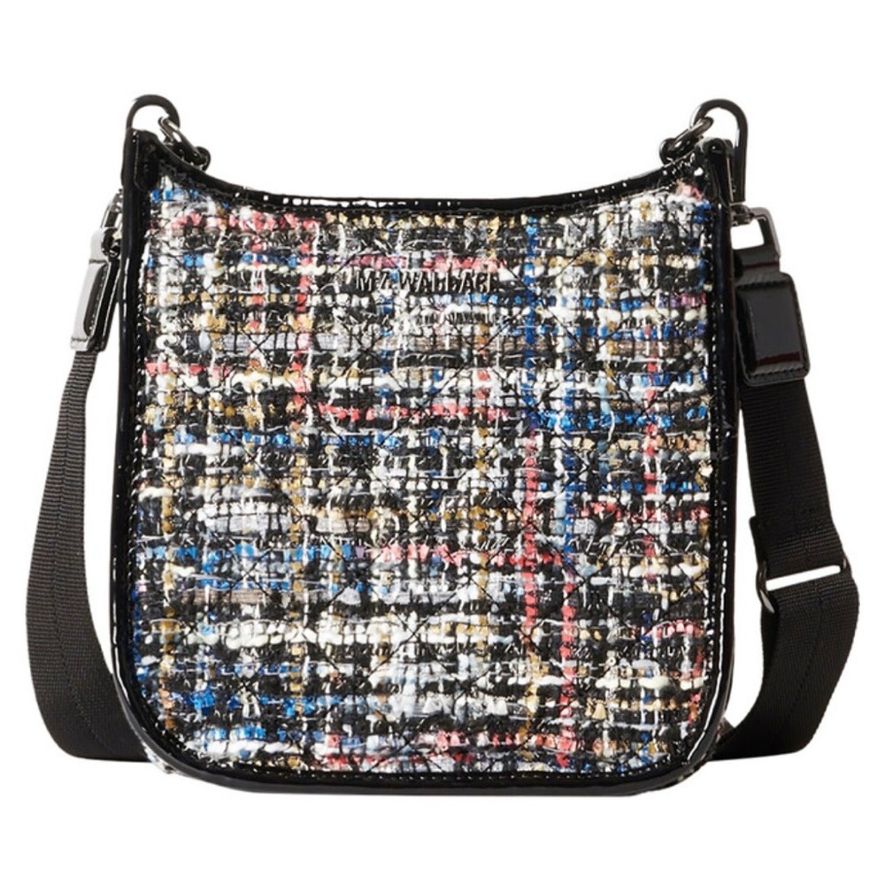 MZ Wallace Midnight Sparkle Boucle Small Box Crossbody, NWOT